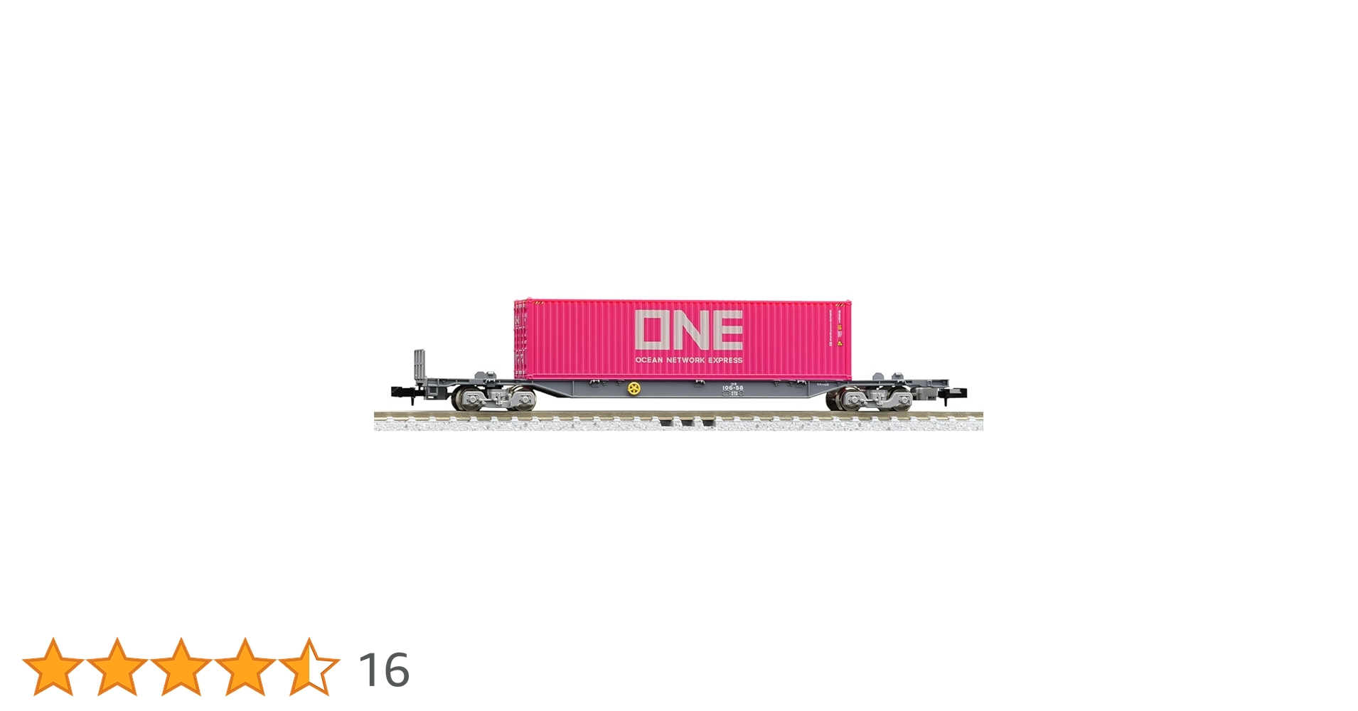 Amazon | TOMIX Nゲージ JR貨車 コキ106形 前期型新塗装 ONEコンテナ付